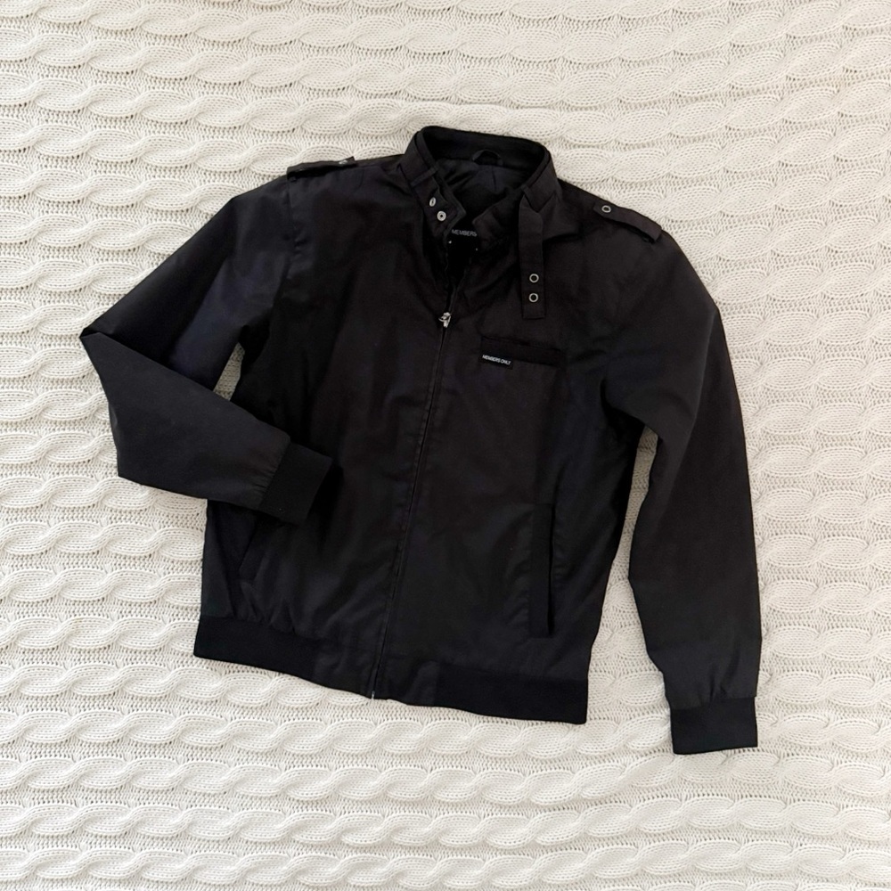 Men's Iconic Racer Quilted Lining Jacket - Picture 2 of 5